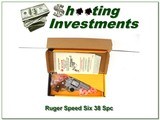 Ruger Speed Six Stainless 38 special NIB 2 3/4in - 1 of 4