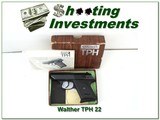 Walther TPH German 22 as new in box C&R gun! - 1 of 4