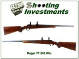 Ruger 77 Varmint 243 Red Pad Tang Safety collector! - 1 of 4