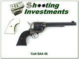 Colt SAA 45 1957 7,.5 in 2 sets of grips - 1 of 4