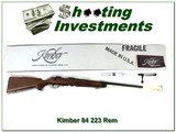Kimber of Oregon Model 84 Custom Cascade 223 Rem unfired in box! - 1 of 4