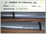 Kimber of Oregon Model 84 Custom Cascade 223 Rem unfired in box! - 4 of 4