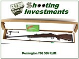 Remington 700 BDL Deluxe Left-Handed 300 RUM NIB! - 1 of 4