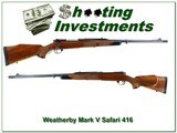 Weatherby Mark V Custom Safari in 416 Wthy - 1 of 4