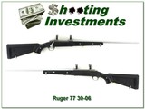 Ruger 77 Skeleton Zytel stock in 30-06 hard to find - 1 of 4
