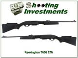 Remington 7600 Stalker 270 Win Exc Cond! - 1 of 4