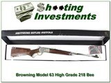 Browning Model 65 High Grade 218 Bee unfired in box! - 1 of 4