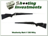 Weatherby Mark V Stainless 300 Wthy Mag 26in like new! - 1 of 4