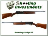 Browning A5 62 Belgium Light 12 24in Buck barrel - 1 of 4