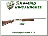 Browning MAXUS Ducks Unlimited High Grade 28in! - 1 of 4