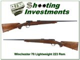 Winchester Model 70 Lightweight hard to find 223 Rem! - 1 of 4
