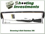 Browning A-Bolt Stainless Stalker 26in 300 Win LNIB - 1 of 4