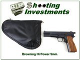 Browning Hi Power 68 Belgium T Series Ring Hammer collector in pouch! - 1 of 4