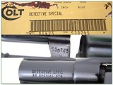 1980 Colt Detective Special 2'' Blue NIB - 4 of 4