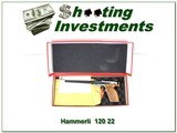 Hammerli 120 Single Shot target 22 Exc Cond in box - 1 of 4