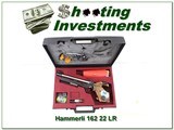 Hammerli 162 Single Shot Electronic target 22 Exc Cond in box - 1 of 4