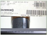 Browning Model 53 Deluxe 32-20 NIB XXX Wood! - 4 of 4