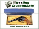 Smith & Wesson Model 17-4 6in 22LR collector in box! - 1 of 4
