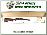 Winchester Model m70 300 WSN New Haven Made ANIB - 1 of 4