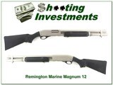 Remington 870 Marine Magnum 3in New Unfired Stainless 18in - 1 of 4