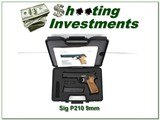 Sig Sigarms P210 Target 9mm Heavy Frame in box Swiss made! - 1 of 4