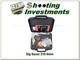 Sig Sauer P210 A 9mm unfired in case! - 1 of 4