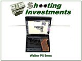 Walther P5 German made 9mm Exc Cond in case 2 mags - 1 of 4