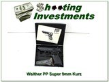 Walther PP Super RARE 380 Exc Cond in case! - 1 of 4