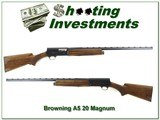 Browning A5 Magnum 20 Ga Exc Cond XX Wood! - 1 of 4