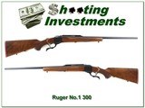 Ruger No.1 Liberty 300 like new XX Wood - 1 of 4