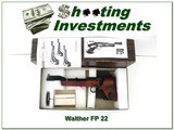 Walther FP Target 22 looks unfired in the box! - 1 of 4