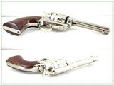 Cimarron Pistolero 4.75in polished nickel 22LR NIB - 3 of 4