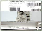 Cimarron Pistolero 4.75in polished nickel 22LR NIB - 4 of 4