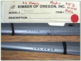 Kimber of Oregon Model 82 Classic 22 unfired and New in BOX! - 4 of 4