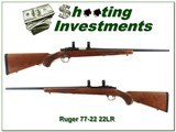 Ruger 77/22 22LR Exc as new condition! - 1 of 4