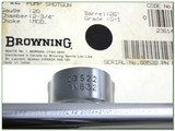Browning Model 12 20 Ga 1 of 50 WWA 10 year Commemorative - 4 of 4