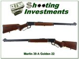 Marlin 39 A Golden 1964 JM marked 22 Exc Cond! - 1 of 4