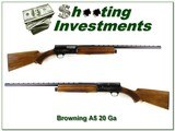 Browning A5 20 Ga 69 Belgium 28in VR Mod Exc Cond - 1 of 4