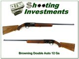Browning Twelvette Double Auto 12 GaBelgium 28in Modified - 1 of 4
