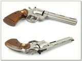 Colt Python 6in Nickle Custom Shop gun collector! - 3 of 4