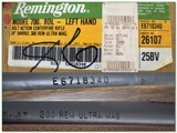 Remington 700 BDL LH 300 RUM made in 2002 unfired in box! - 4 of 4