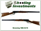 Browning 1886 45-70 Rifle 26in Octagonal barrel - 1 of 4