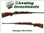 Remington 700 Custom Shop 416 Remington Magnum! - 1 of 4