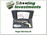 Ruger Old Army 44 Caliber Stainless 7.5in NIB! - 1 of 4