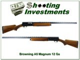 Browning A5 Magnum 12 Ga 70 Belgium 32in VR - 1 of 4