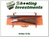 Arrieta Model 802 Sidelock 12 Gauge New in case! - 1 of 4