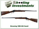 Browning 1885 High Wall in hard to find 454 Casull unfired! - 1 of 4