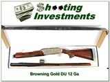 Browning Gold Ducks Unlimited 12 Ga NIB - 1 of 4