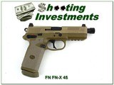 FN FNX T Tactical 45 in canvas case with 3 mags and papers - 1 of 3
