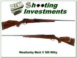 Weatherby Mark V Deluxe 26in 300 Wthy Mag Exc Cond! - 1 of 4